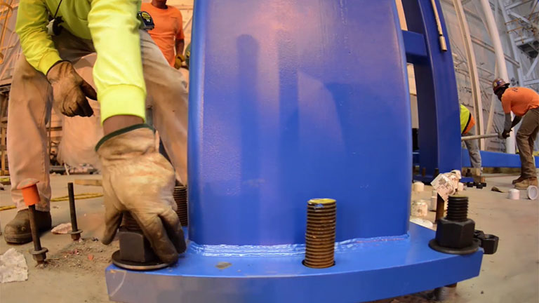 Commercial office building exterior